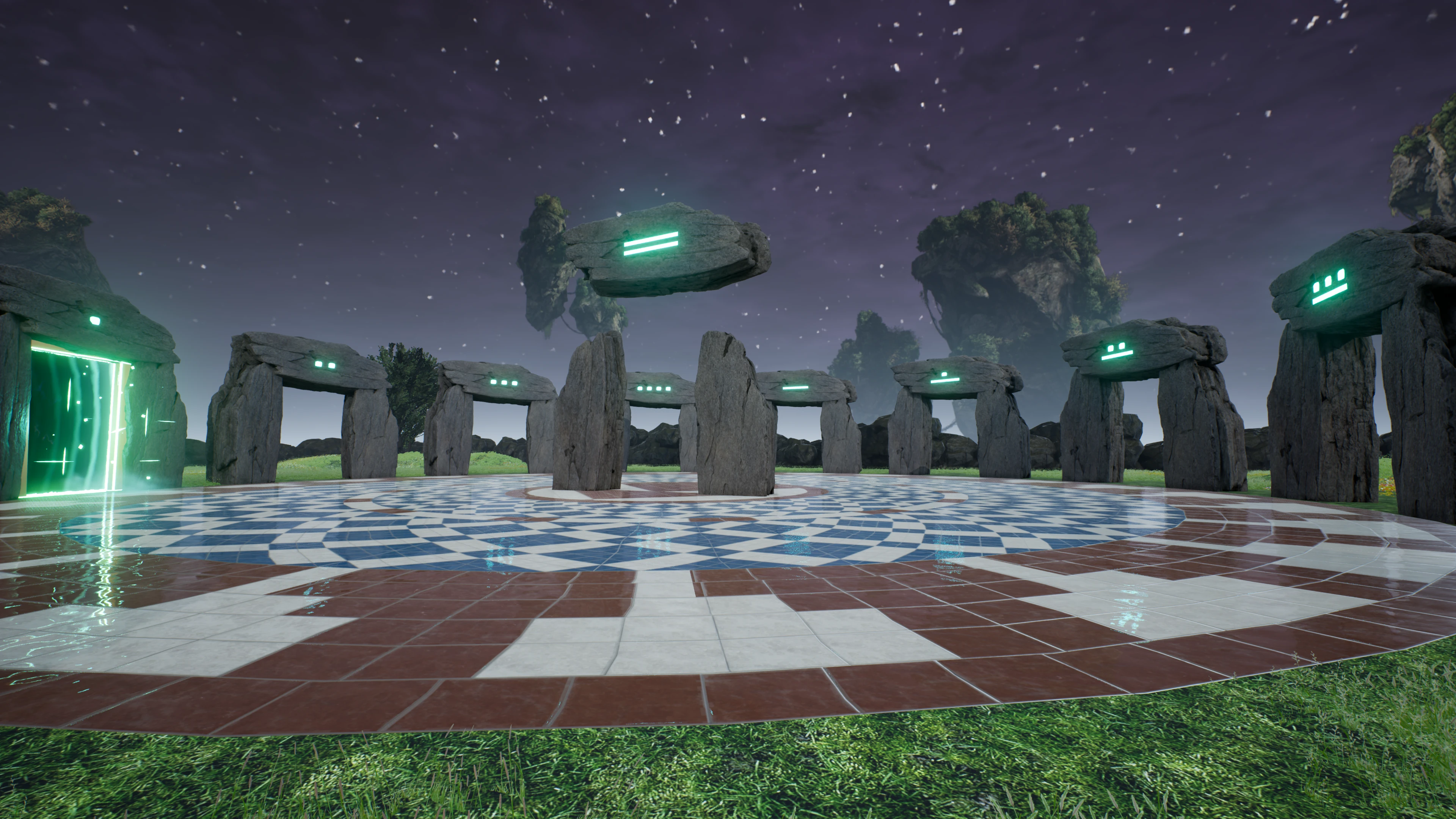 Floating Islands Portal Area